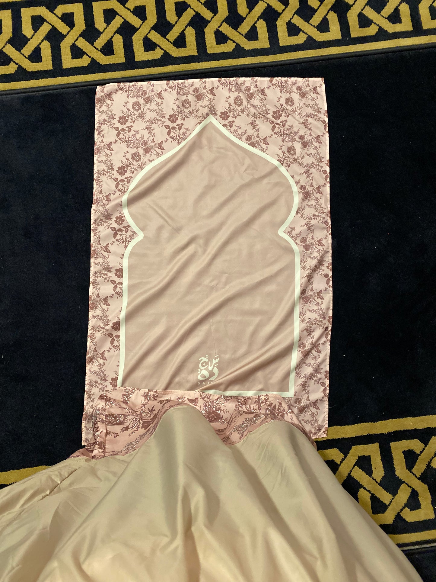 SOFT ROSE Prayer Set (portable skirt + mat)