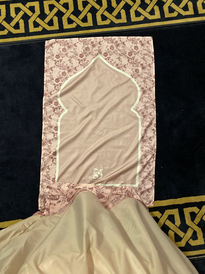 SOFT ROSE Prayer Set (portable skirt + mat)