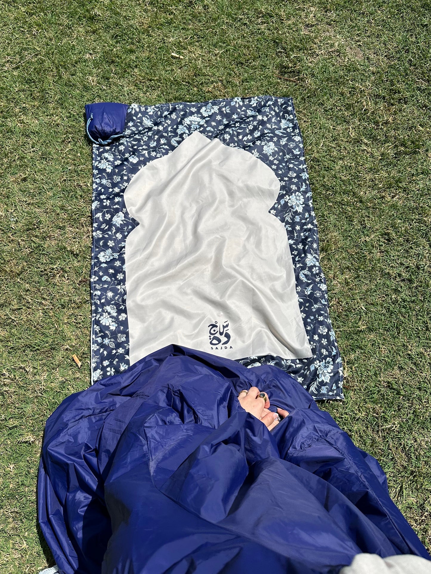 Navy -Isdal Set ( Pocket isdal + Mat)