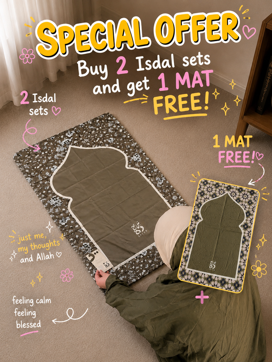 2 ISDAl sets + free pocket mat