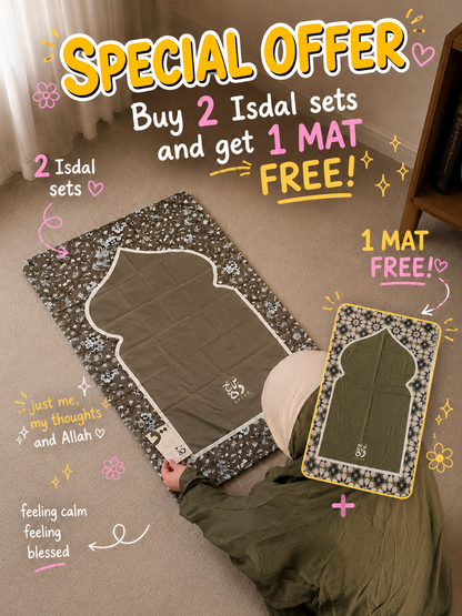 2 ISDAl sets + free pocket mat
