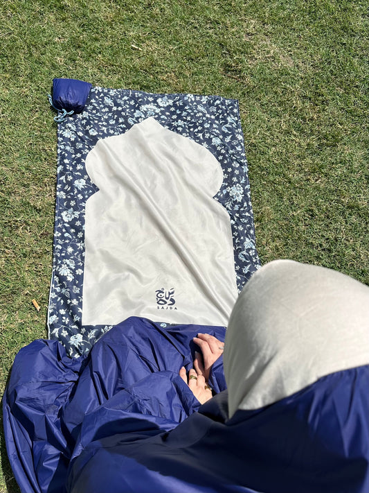 Navy -Isdal Set ( Pocket isdal + Mat)
