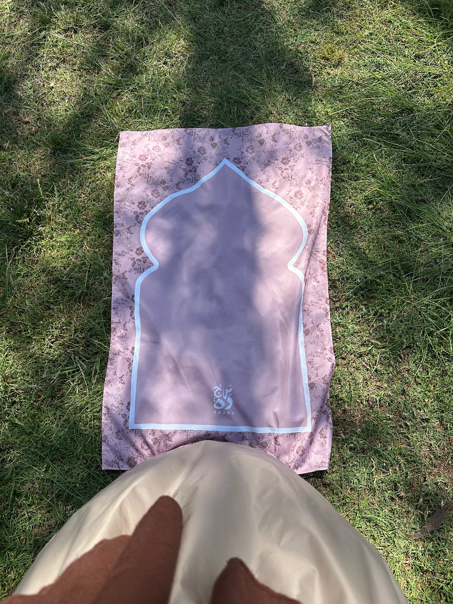 Sajda Portable-Mat in Pink